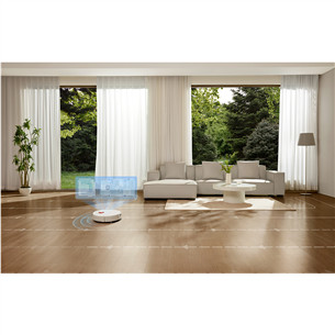 Xiaomi Vacuum H40, Wet & Dry, balta - Robots putekļu sūcējs