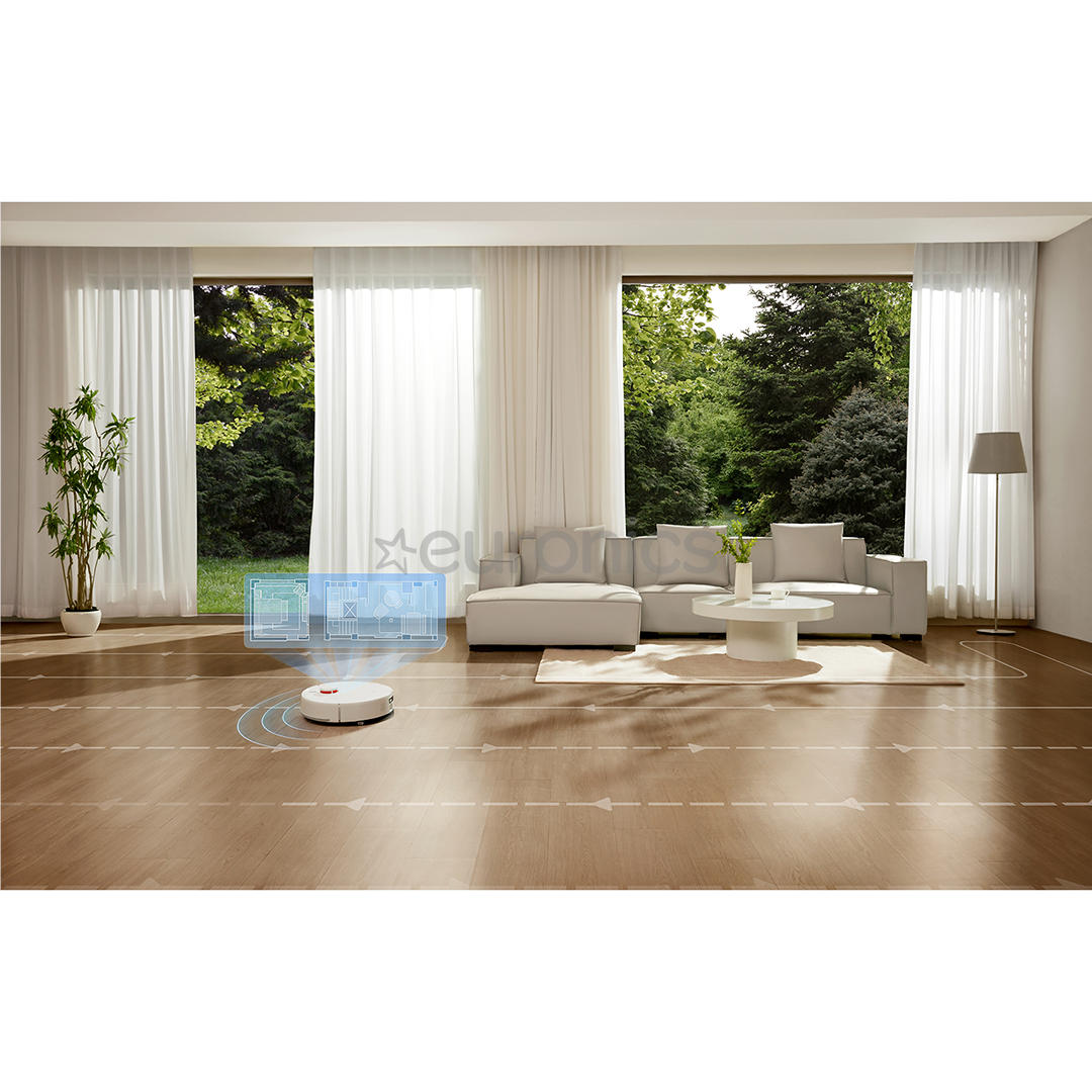 Xiaomi Vacuum H40, сухая и влажная уборка, белый - Робот-пылесос