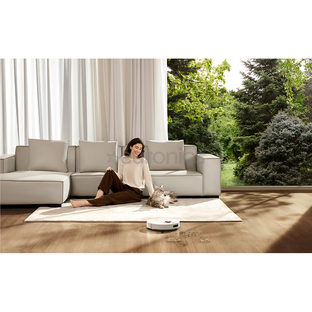 Xiaomi Vacuum H40, сухая и влажная уборка, белый - Робот-пылесос