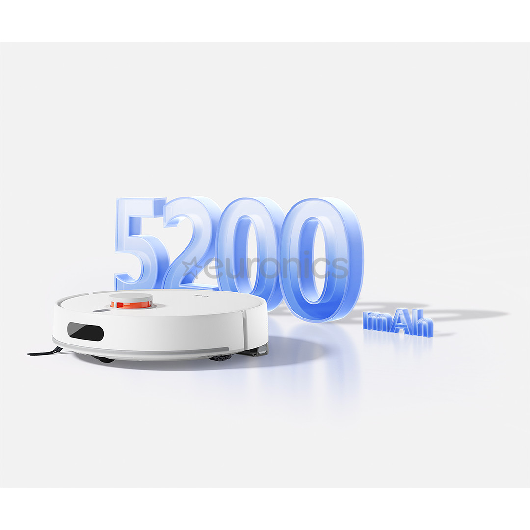 Xiaomi Vacuum H40, Wet & Dry, balta - Robots putekļu sūcējs