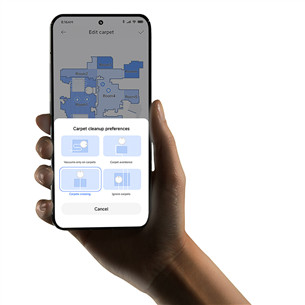 Xiaomi Vacuum H40, Wet & Dry, balta - Robots putekļu sūcējs