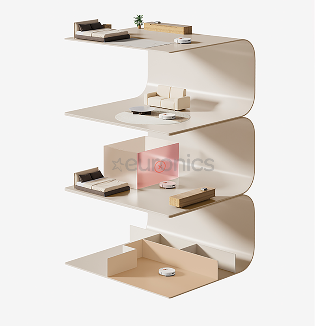 Xiaomi Vacuum H40, сухая и влажная уборка, белый - Робот-пылесос