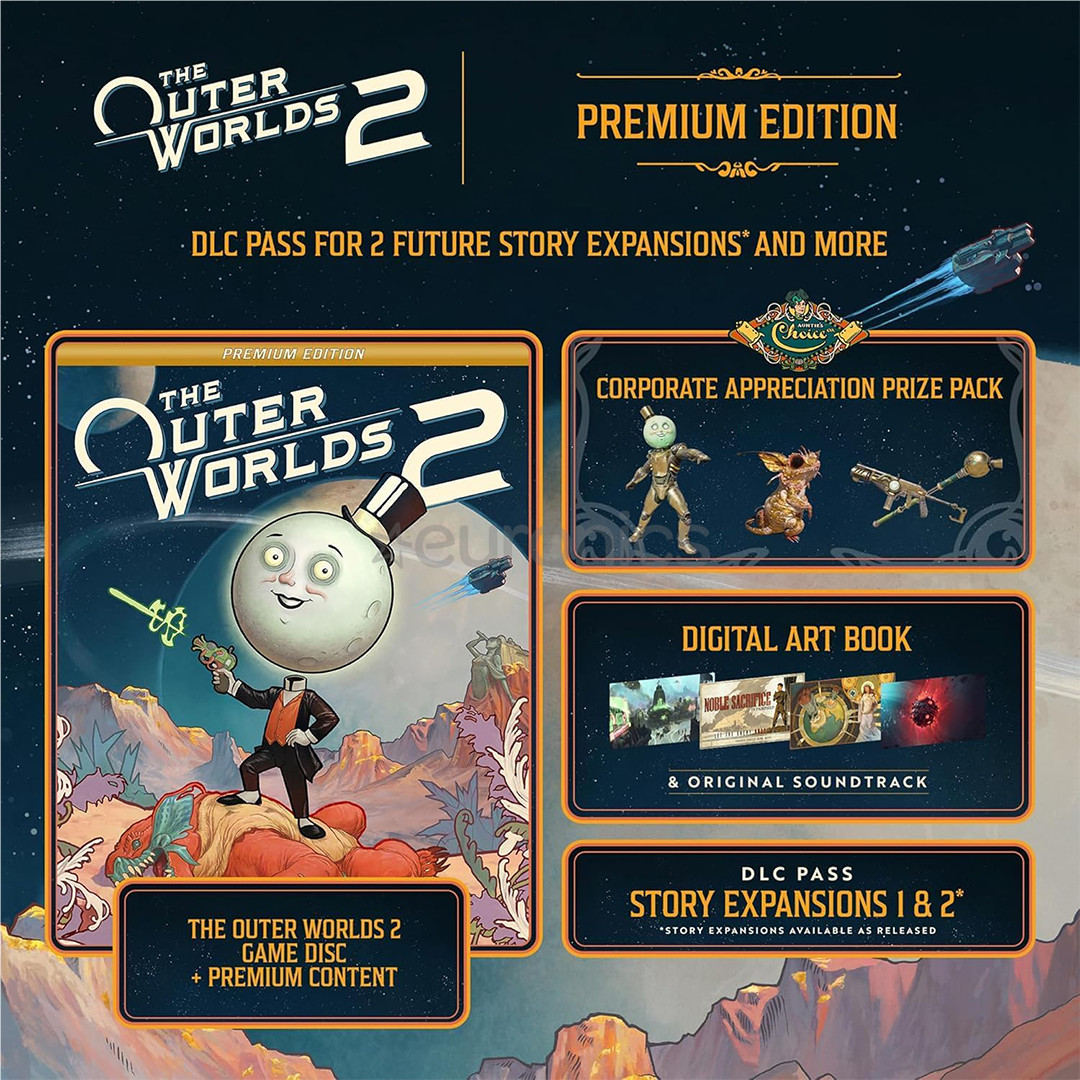 The Outer Worlds 2 Premium Edition, Xbox Series X - Spēle