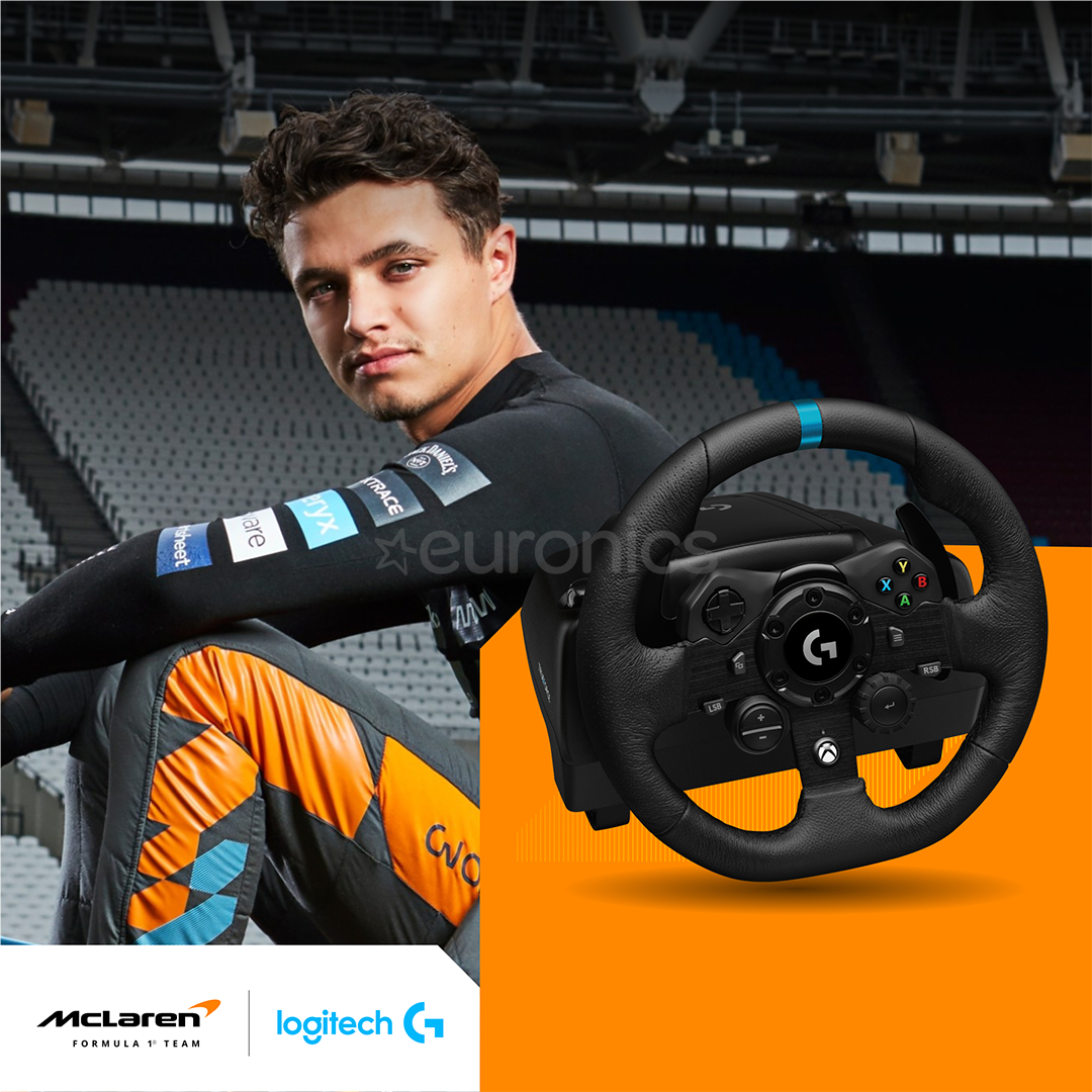 Spēļu kontrolieris stūre G923 priekš Xbox One / PC, Logitech