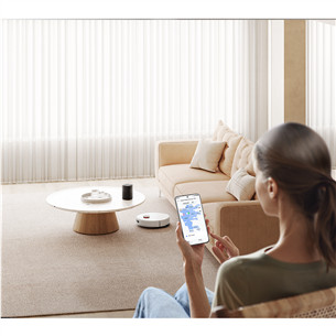 Xiaomi Vacuum S40, Wet & Dry, balta - Robots putekļu sūcējs