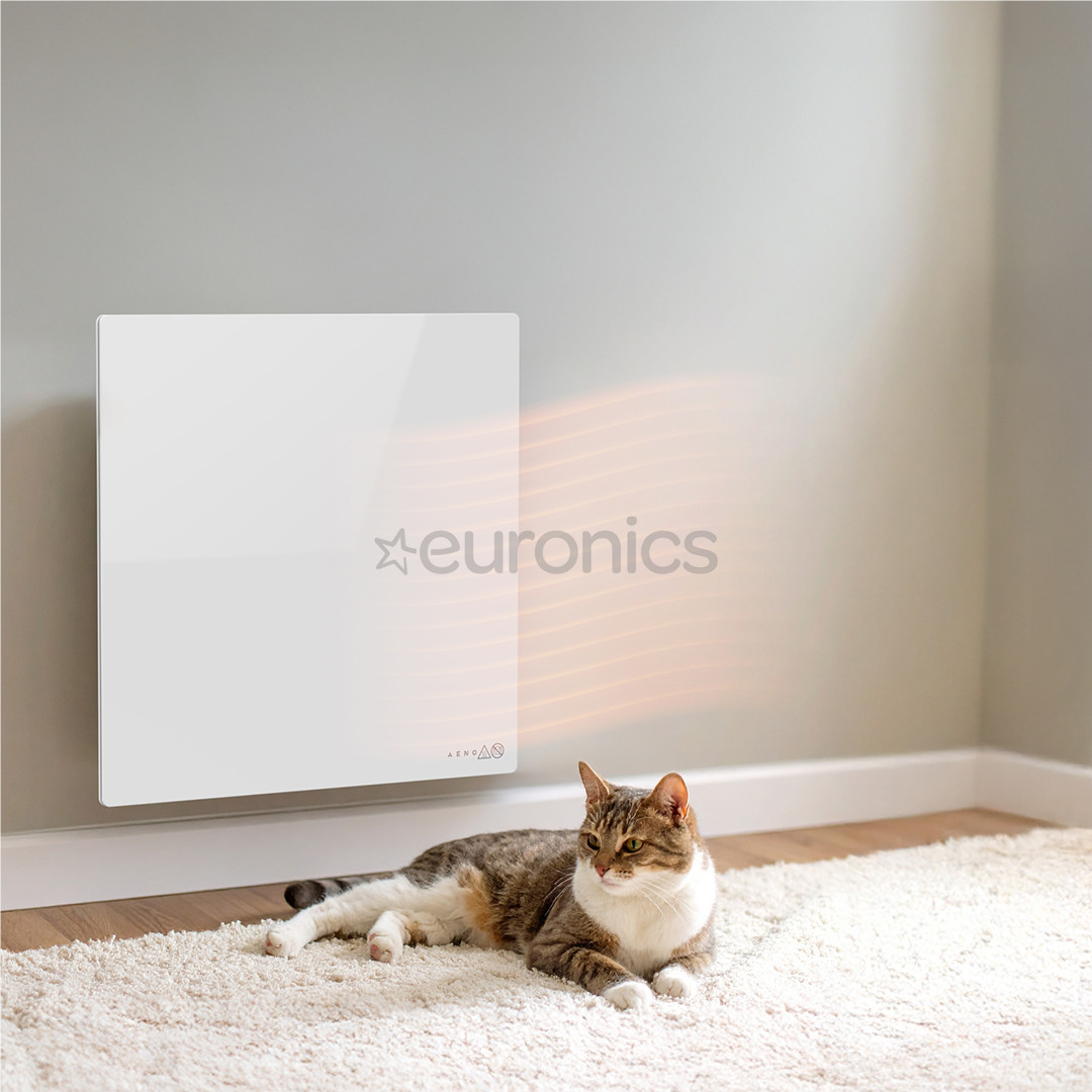 Aeno Premium Eco Smart Quadro, 500 W, white - Wall heater