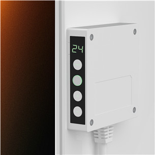 Aeno Premium Eco Smart Quadro, 500 W, white - Wall heater