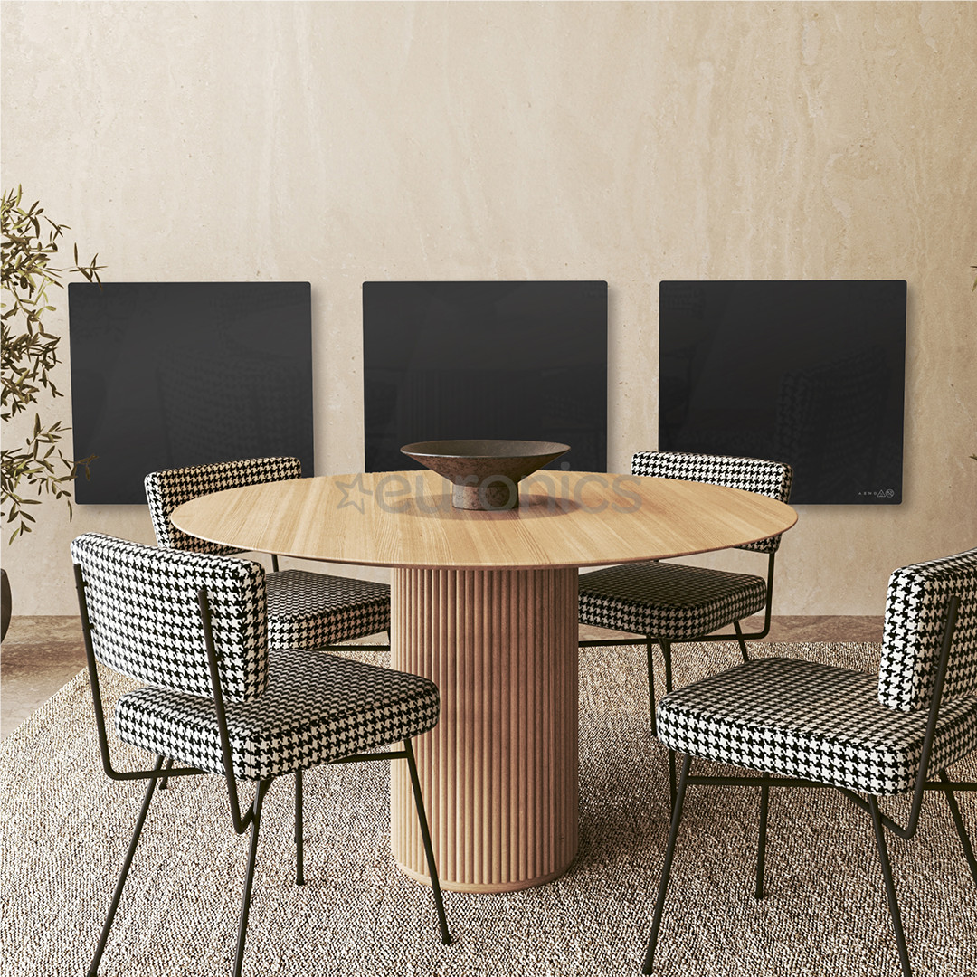 Aeno Premium Eco Smart Quadro, 500 W, black - Wall heater