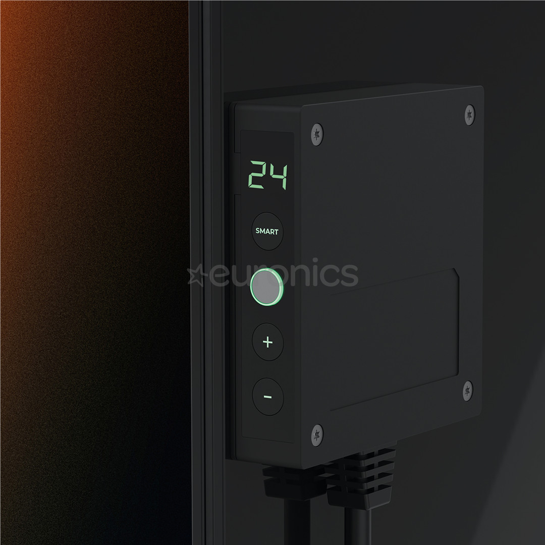 Aeno Premium Eco Smart Quadro, 500 W, black - Wall heater