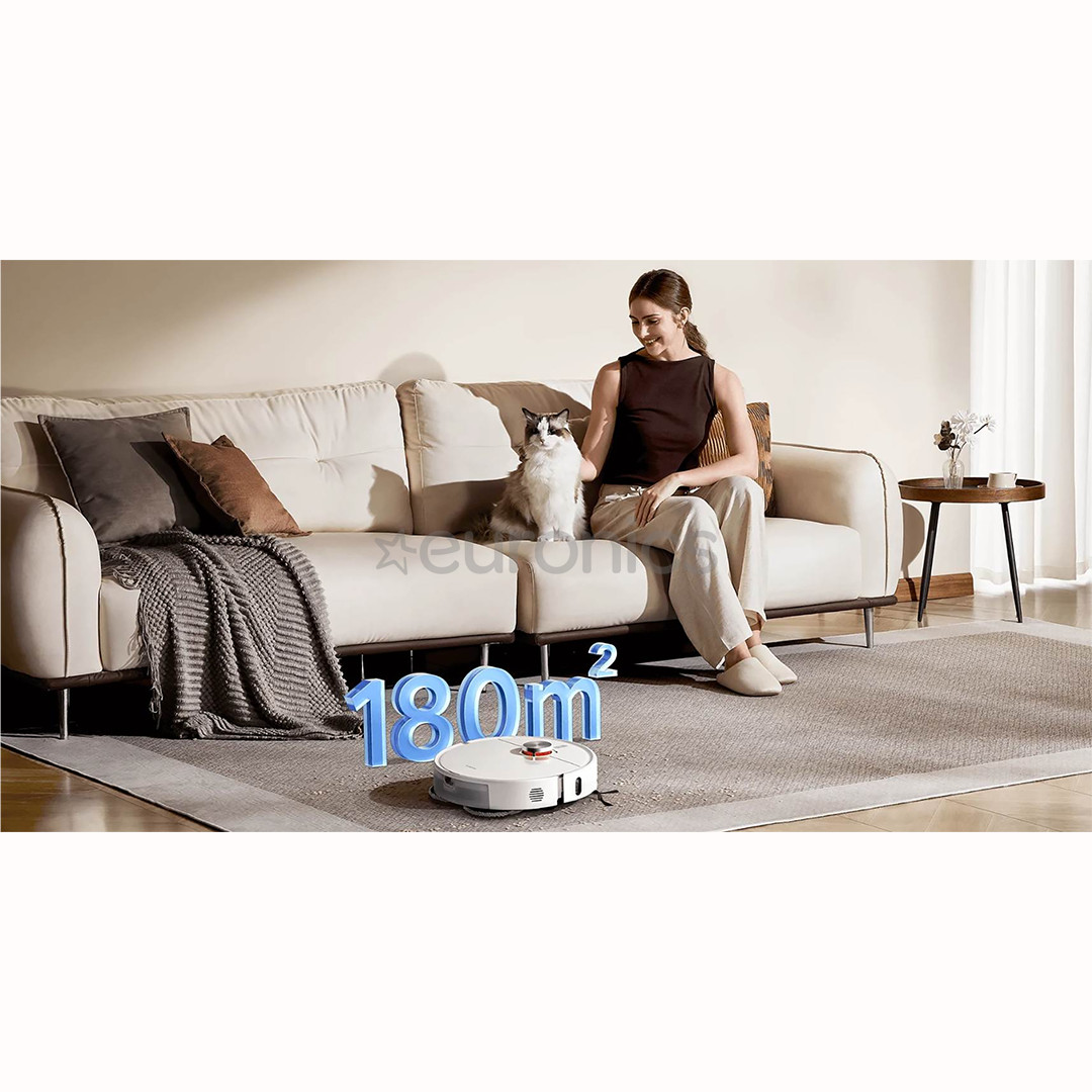 Xiaomi Vacuum S40 Pro, Wet & Dry, balta - Robots putekļu sūcējs