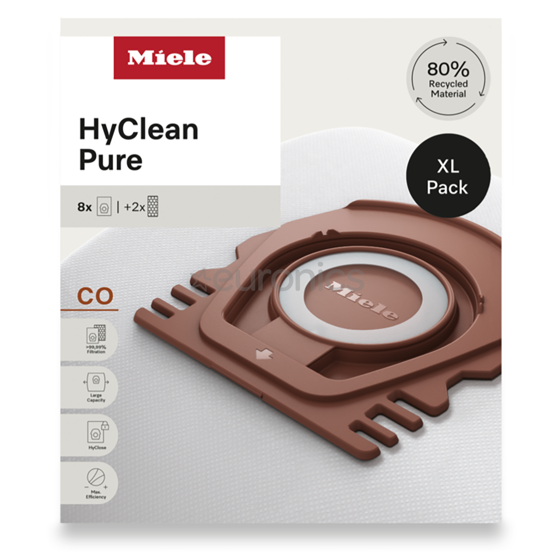 Miele CO XL HyClean Pure, Guard M1, 8 pcs - Dust bags