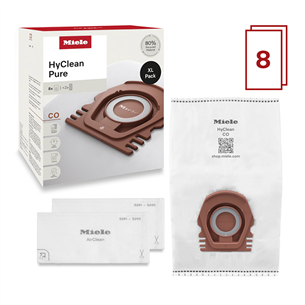 Miele CO XL HyClean Pure, Guard M1, 8 pcs - Dust bags