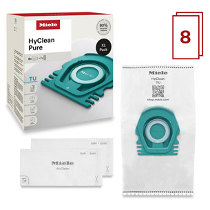 Miele TU XL HyClean Pure, Guard L1 & Guard S1, 8 gab. - Putekļu sūcēja maisiņi