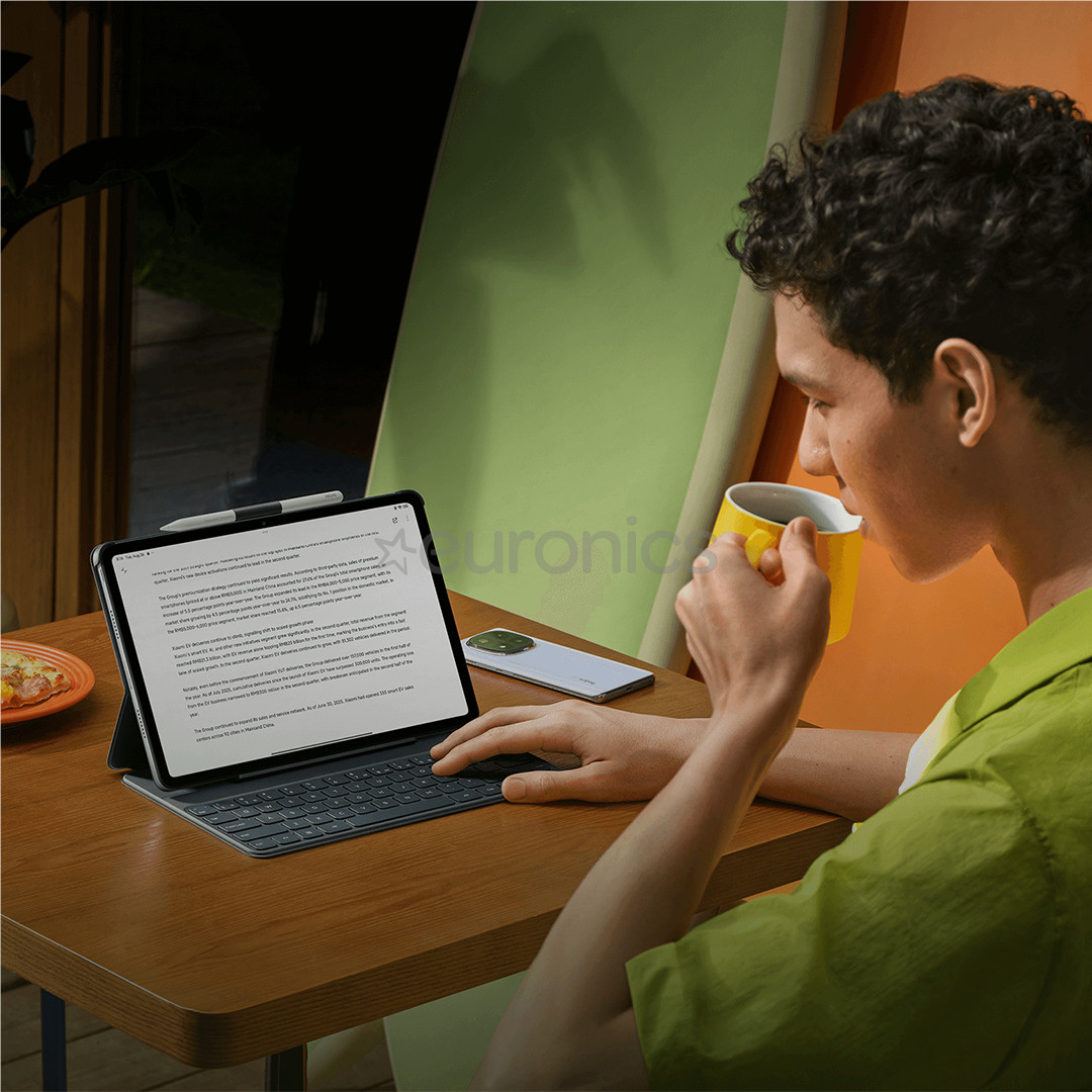 Xiaomi Redmi Pad 2 Pro Keyboard, melna - Apvalks ar klaviatūru planšetdatoram