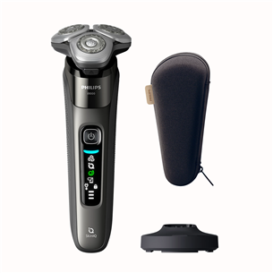 Philips i9000, SkinIQ, Wet & Dry, темно-серый - Бритва X9002/10