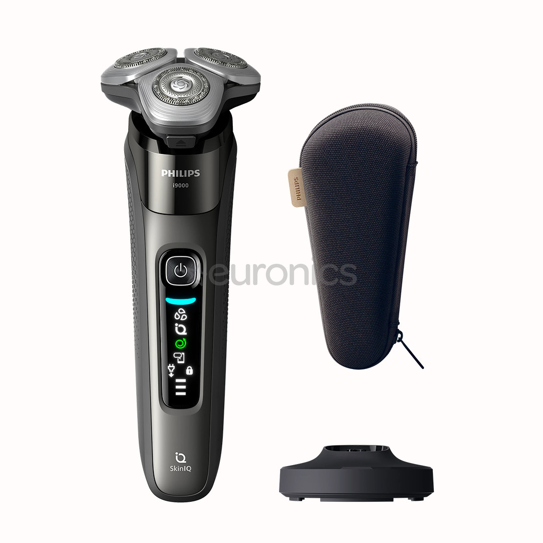 Philips i9000, SkinIQ, Wet & Dry, темно-серый - Бритва