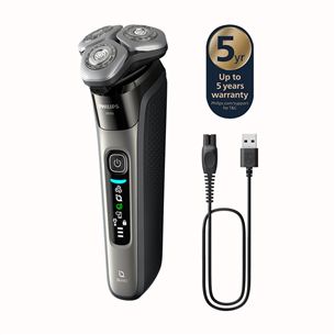 Philips i9000, SkinIQ, Wet & Dry, темно-серый - Бритва