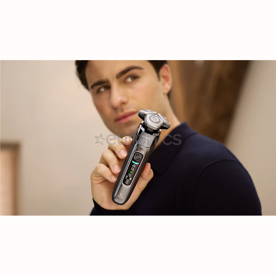 Philips i9000, SkinIQ, Wet & Dry, темно-серый - Бритва