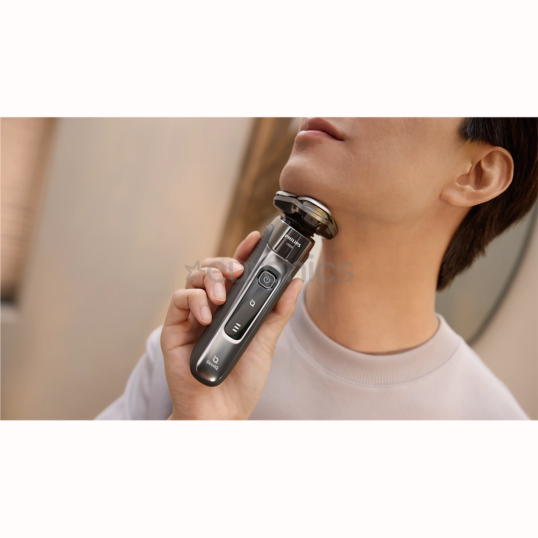 Philips i9000, SkinIQ, Wet & Dry, темно-серый - Бритва