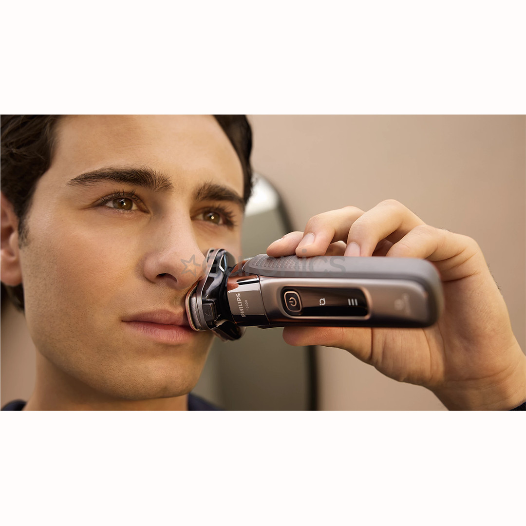 Philips i9000, SkinIQ, Wet & Dry, темно-серый - Бритва