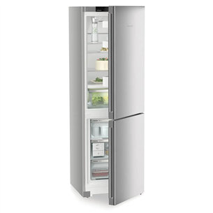 Liebherr Plus BioFresh NoFrost, 320 L, height 186 cm, silver - Refrigerator