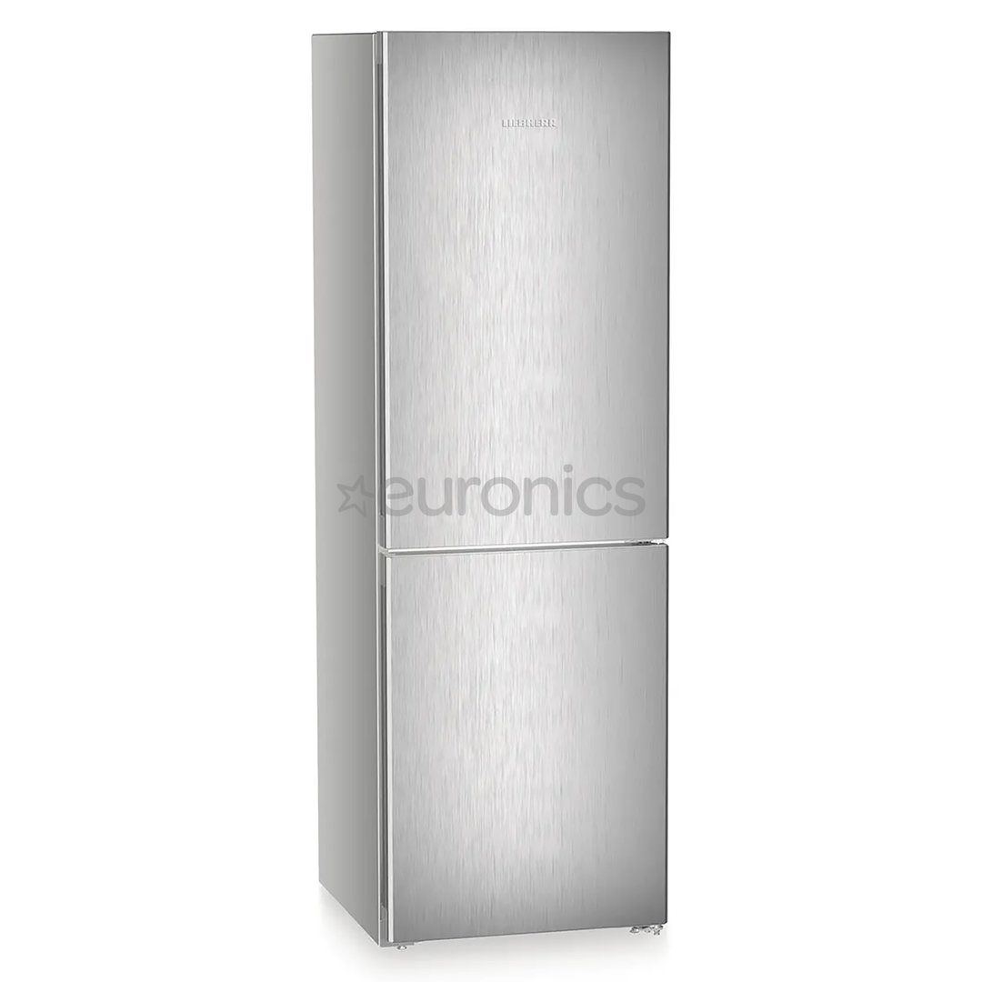 Liebherr Plus BioFresh NoFrost, 320 L, height 186 cm, silver - Refrigerator