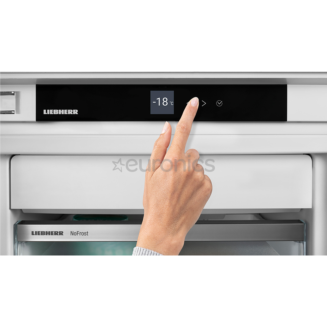 Liebherr Plus BioFresh NoFrost, 320 L, height 186 cm, silver - Refrigerator