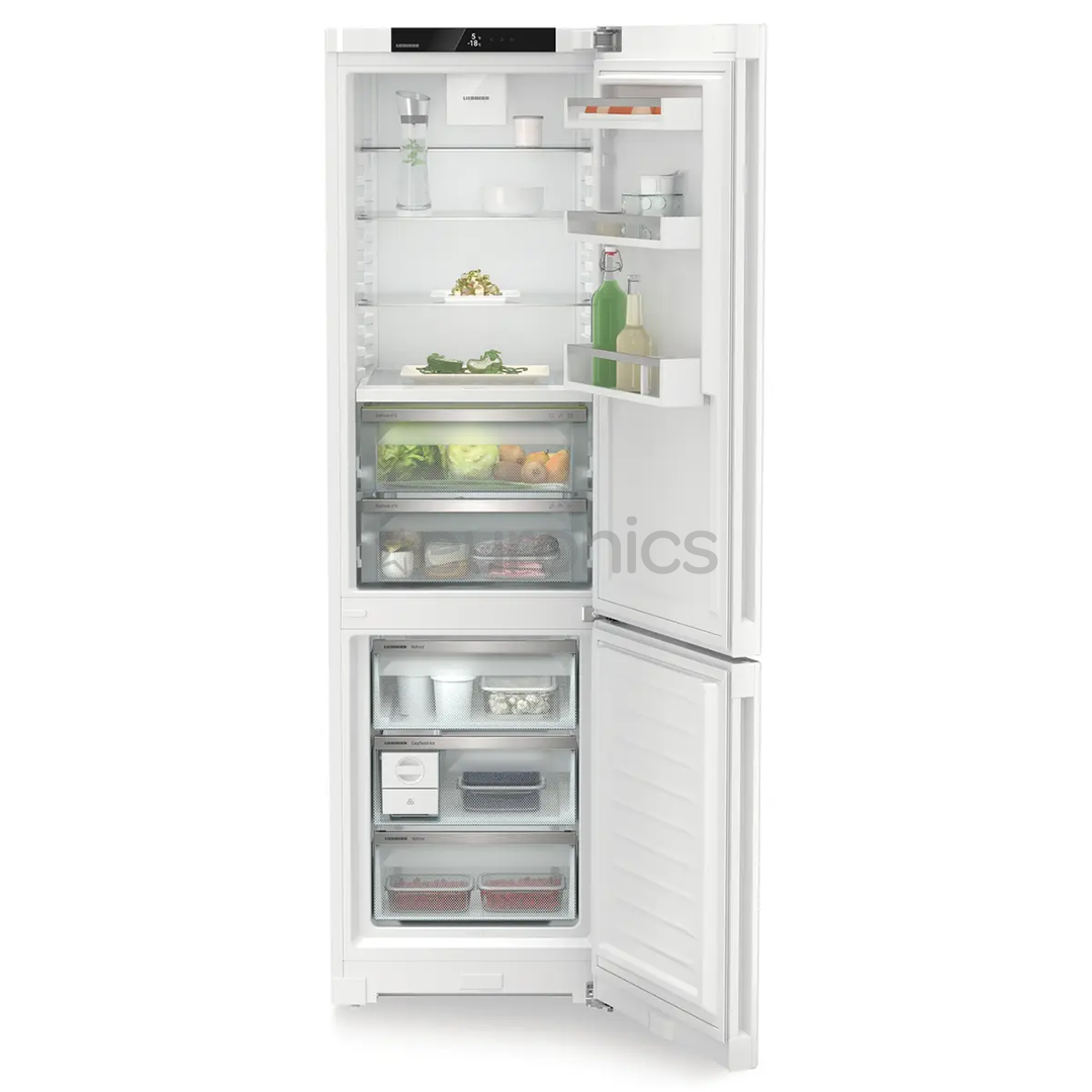 Liebherr Plus BioFresh, NoFrost, 360 L, height 202 cm, white - Refrigerator