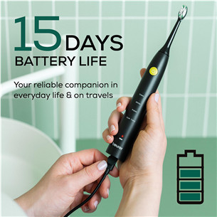 Beurer SC 30, melna - Elektriskā zobu birste