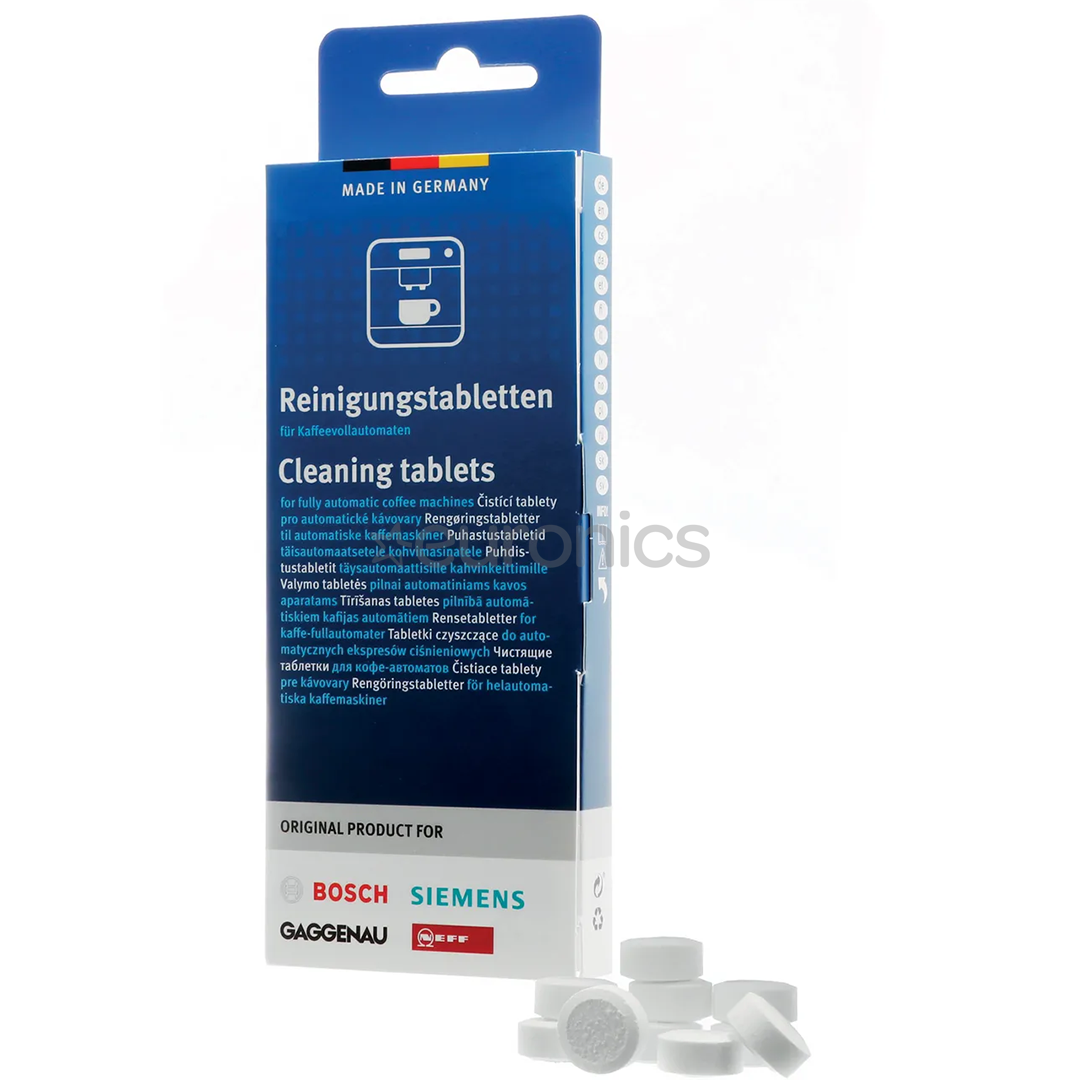 Bosch, 10 pcs - Cleaning tablets for espresso machine