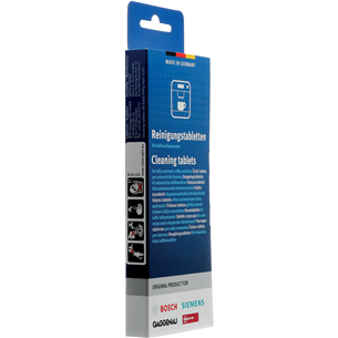 Bosch, 10 pcs - Cleaning tablets for espresso machine