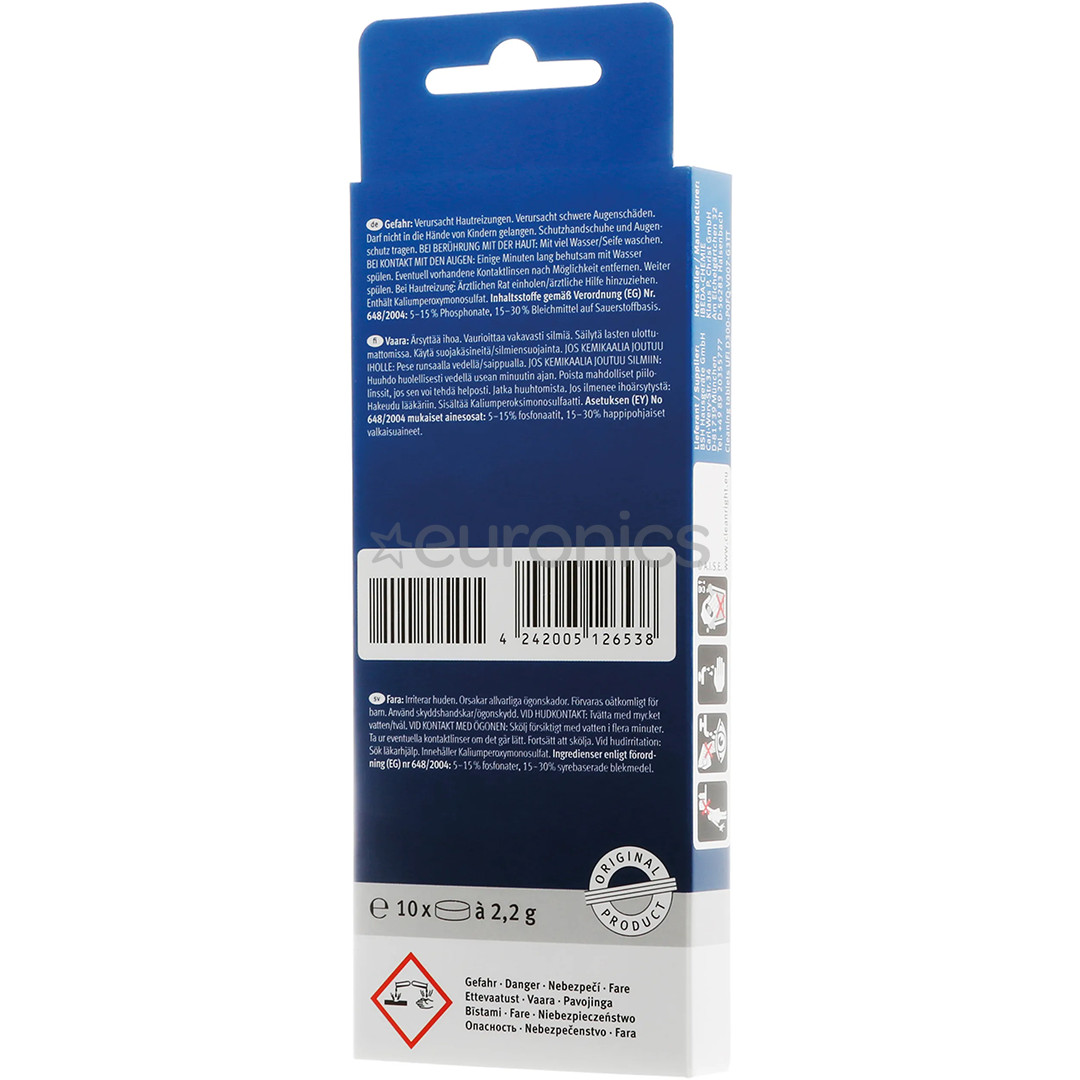 Bosch, 10 gab. - Tīrīšanas tabletes kafijas automātiem