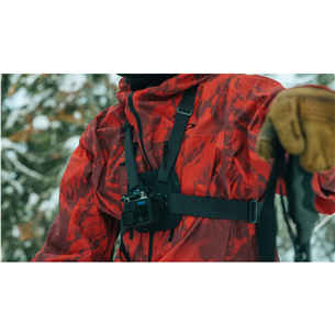 GoPro Chesty, melna - Kameras stiprinājums