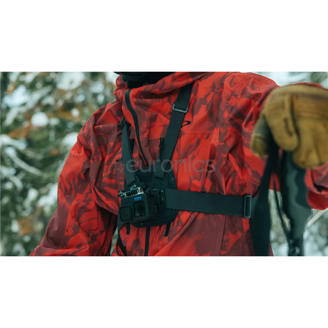 GoPro Chesty, melna - Kameras stiprinājums