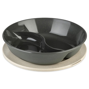 Koziol Connect Separee, 1,5 л, темно-серый/бежевый - Тарелка с крышкой PR000126796
