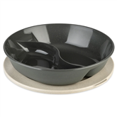 Koziol Connect Separee, 1,5 л, темно-серый/бежевый - Тарелка с крышкой