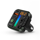 Nedis Car FM Transmitter Fixed, melna - FM modulators