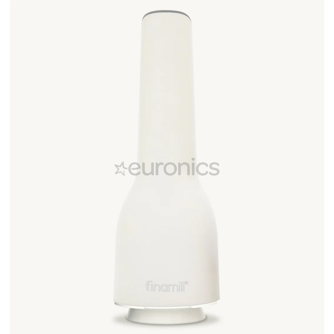 FinaMill Classic Rechargeable, balta - Sāls/ piparu dzirnaviņas