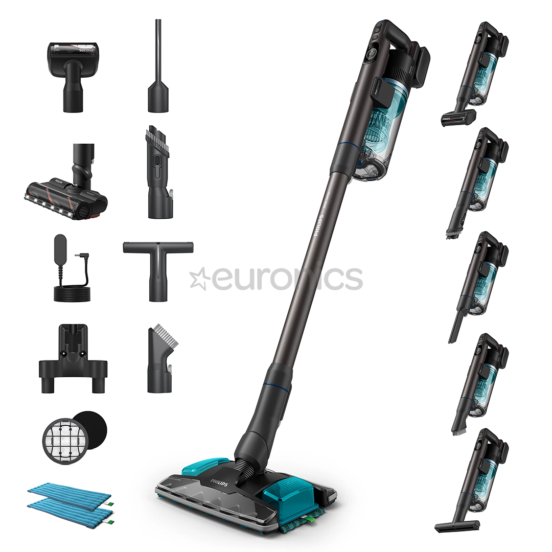 Philips 8000 Series Complete, blue/black - Cordless vacuum cleaner