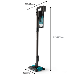 Philips 8000 Series Complete, blue/black - Cordless vacuum cleaner