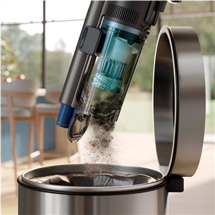 Philips 8000 Series Complete, zila/melna - Bezvadu putekļu sūcējs