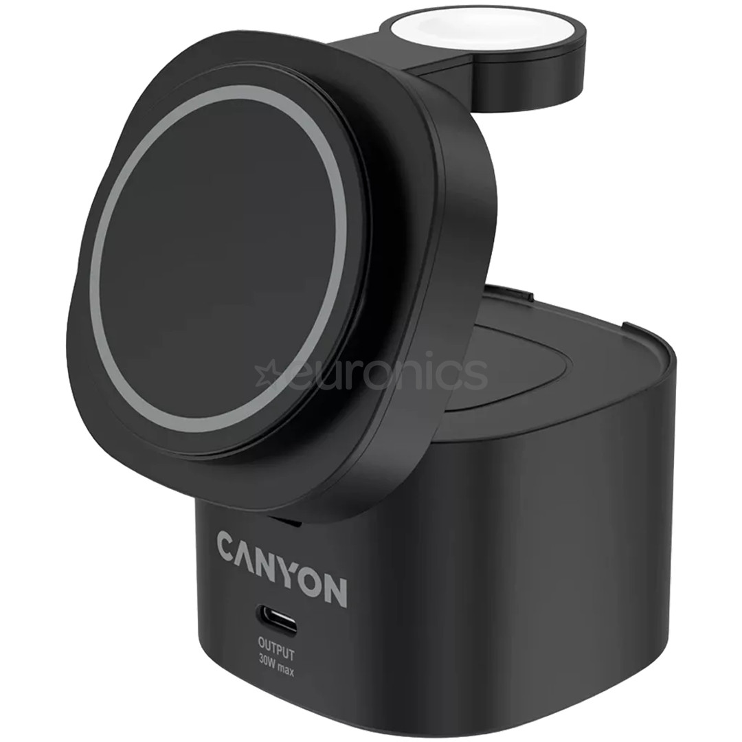 Canyon OnCharge 405, черный - Беспроводная зарядная док-станция