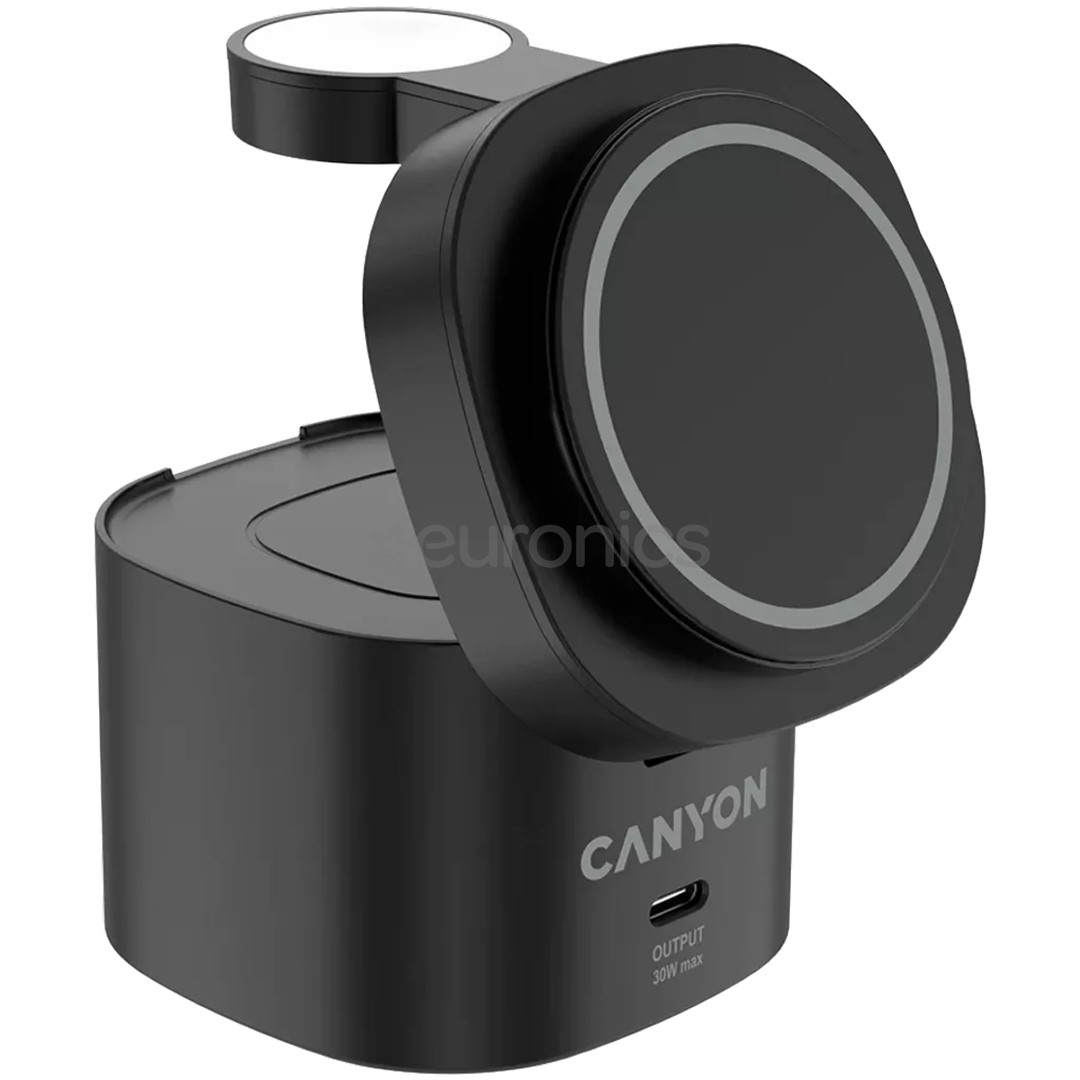 Canyon OnCharge 405, черный - Беспроводная зарядная док-станция