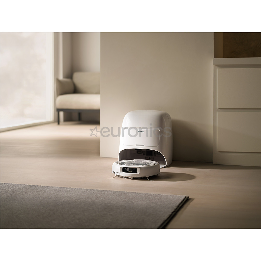 DJI Romo A, Wet & Dry, balta/caurspīdīga - Robots putekļu sūcējs