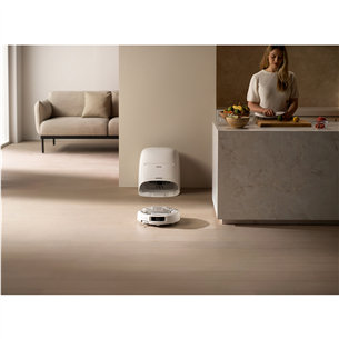 DJI Romo A, wet & dry, white/transparent - Robot vacuum cleaner