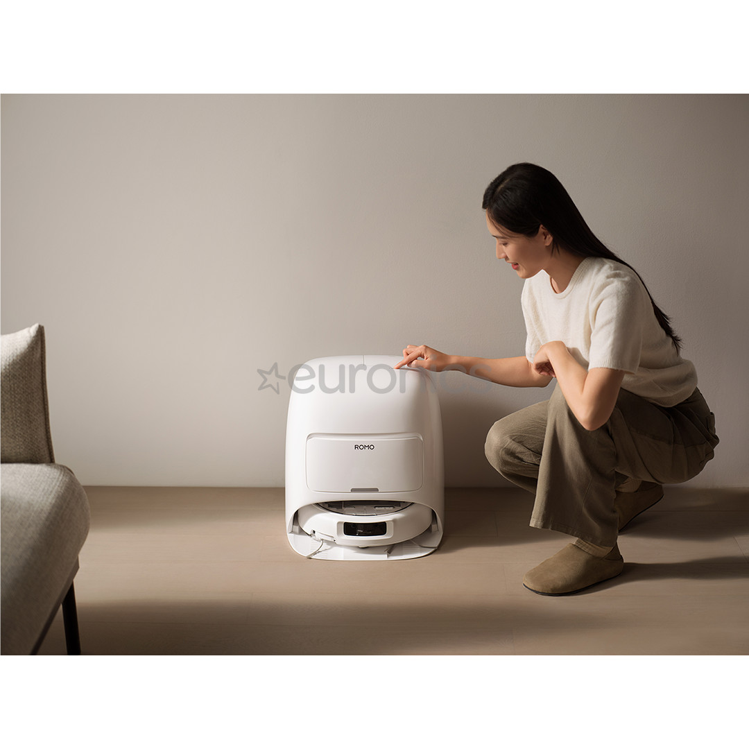 DJI Romo A, Wet & Dry, balta/caurspīdīga - Robots putekļu sūcējs