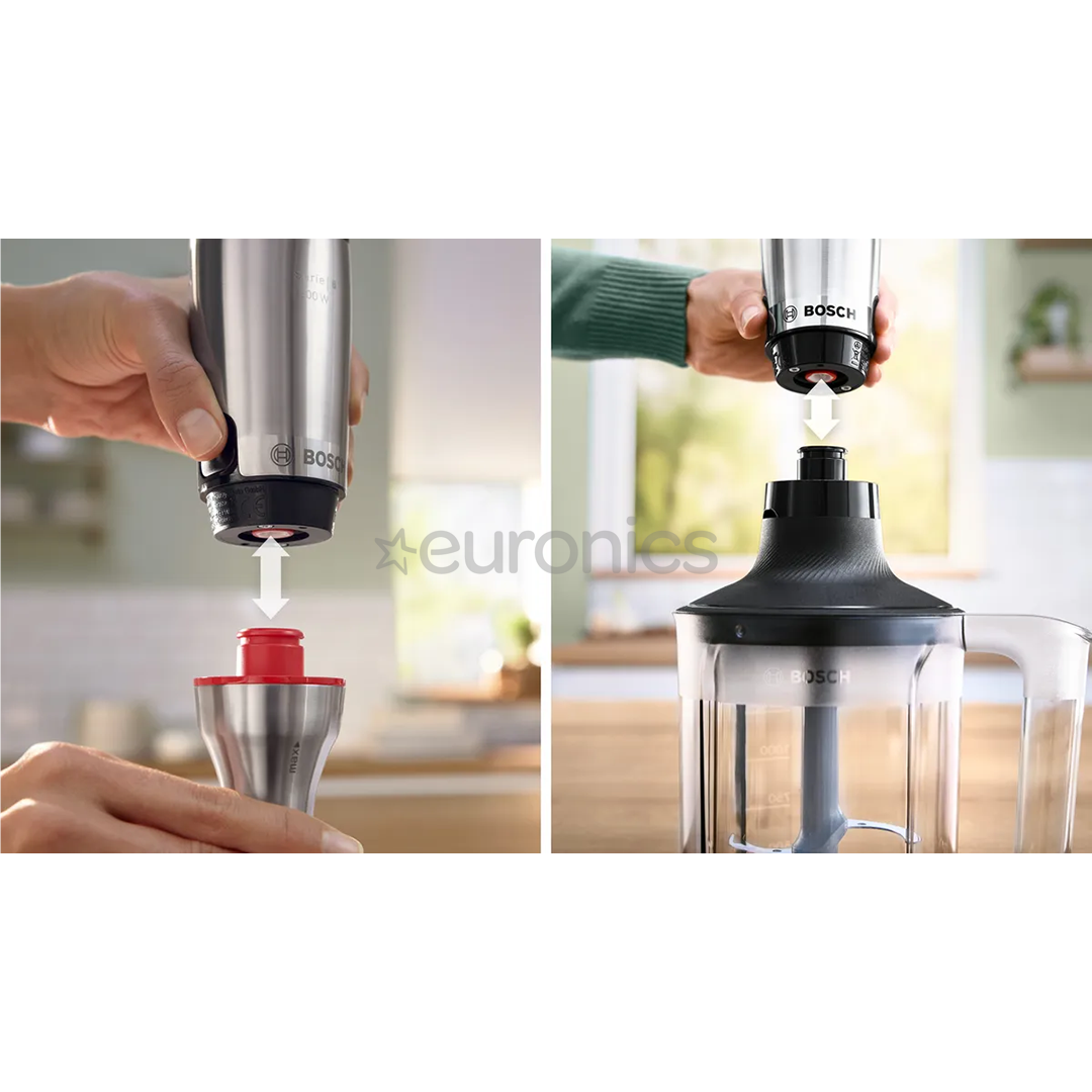 Bosch ErgoMaster, Series 6, 1200 W, nerūsējošā tērauda - Rokas blenderis