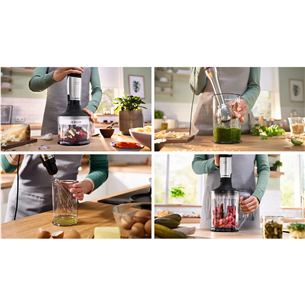Bosch ErgoMaster, Series 6, 1200 W, nerūsējošā tērauda - Rokas blenderis