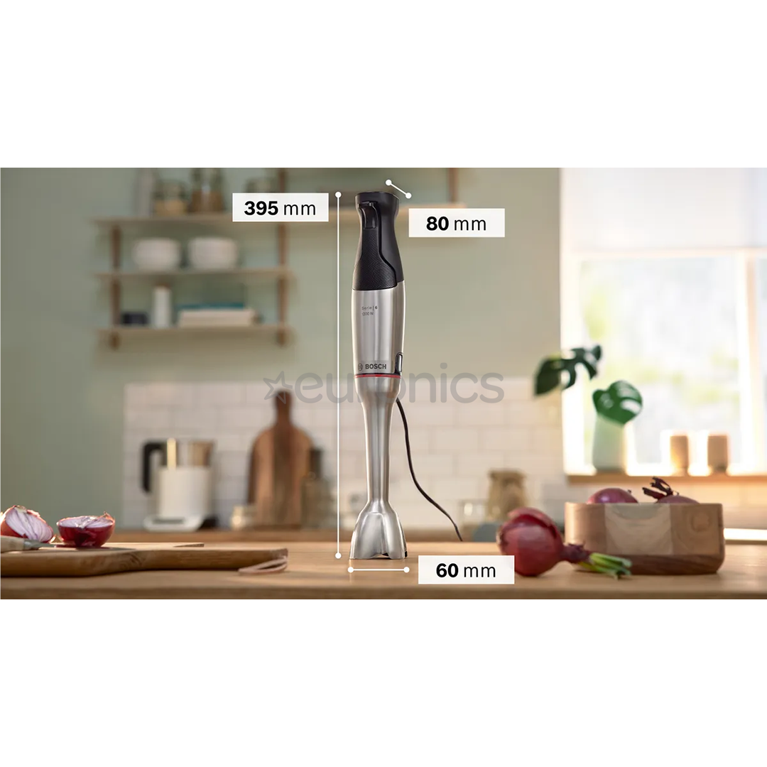 Bosch ErgoMaster, Series 6, 1200 W, nerūsējošā tērauda - Rokas blenderis