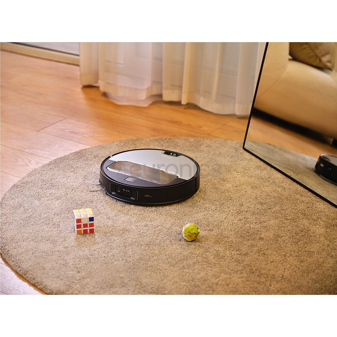 Roborock Saros Z70, wet & dry, silver - Robot vacuum cleaner